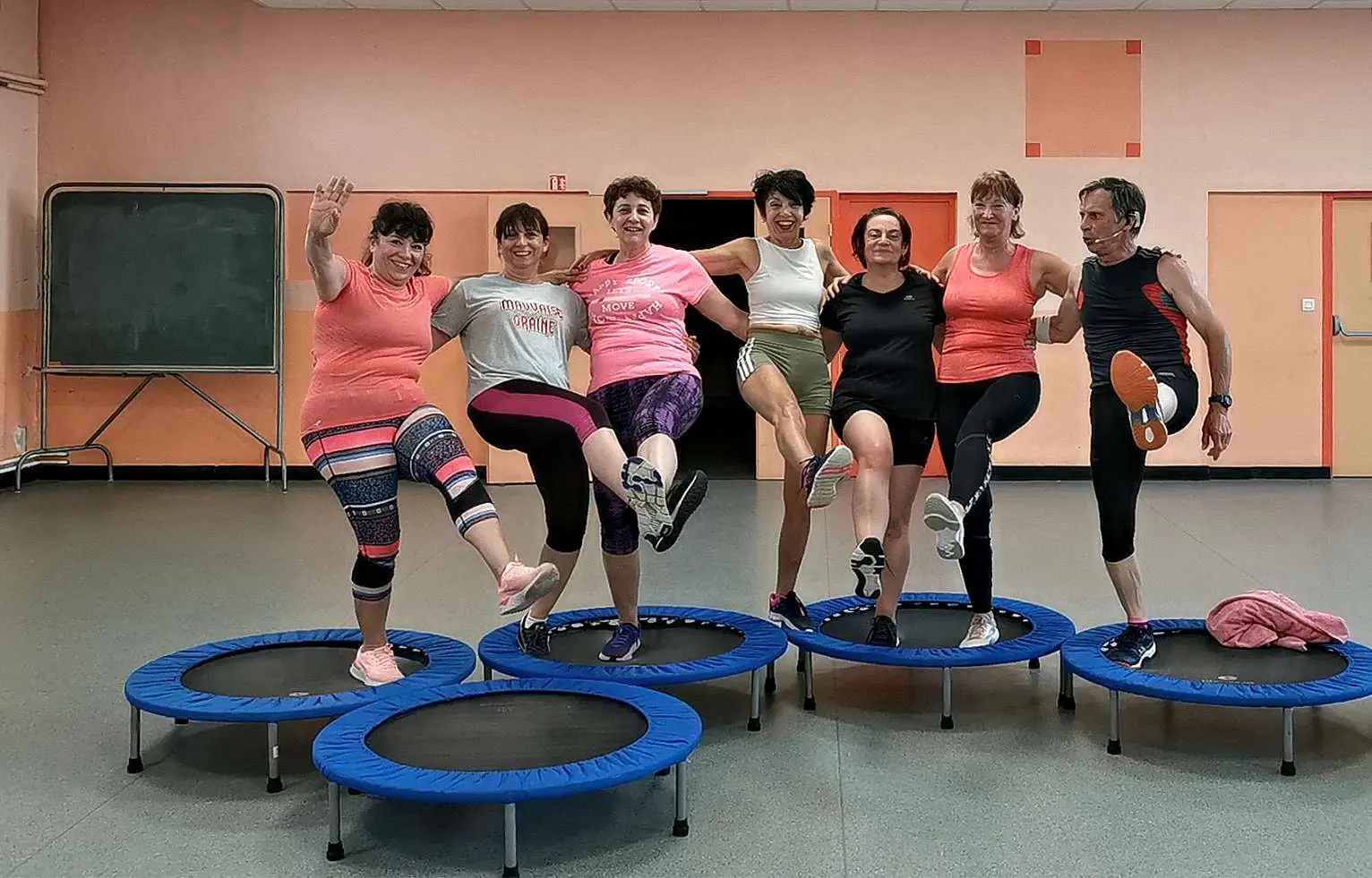Cours de jump chez Rythme et Fitness Autun