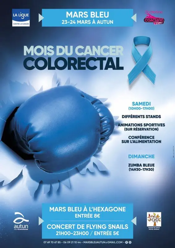 MARS BLEU, mois du cancer colorectal